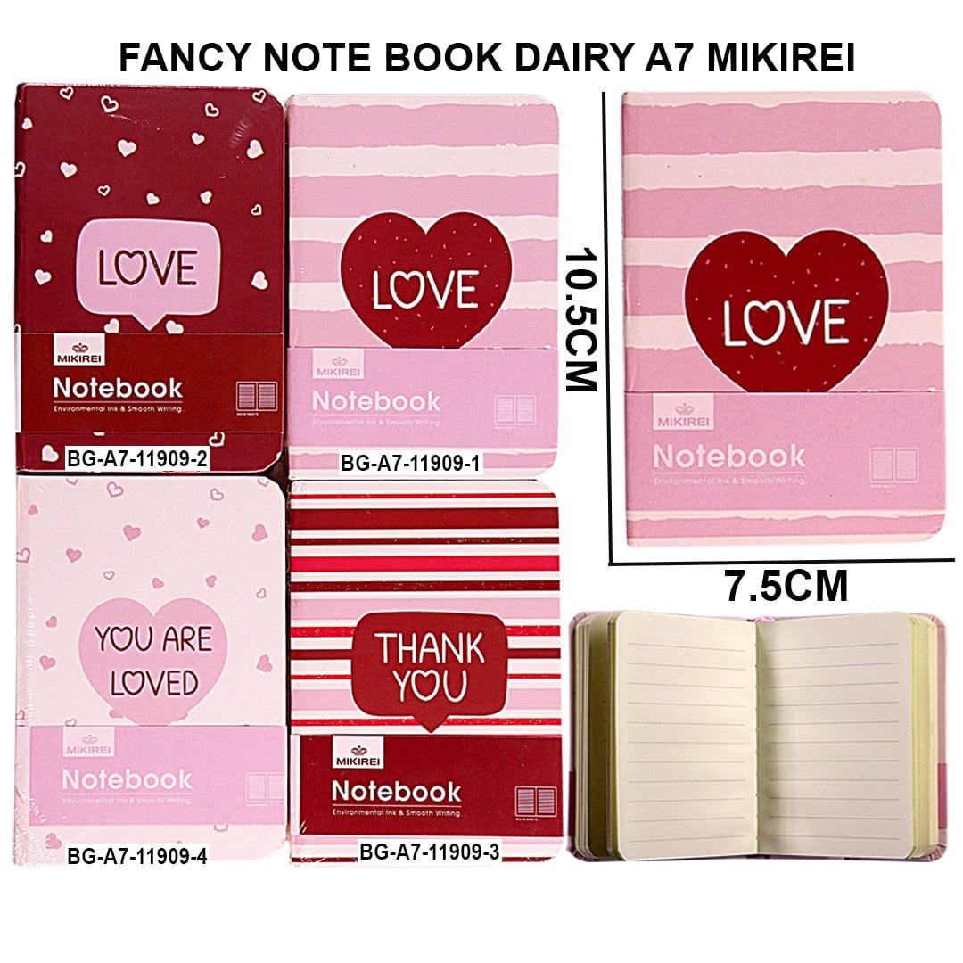 Ravrai Craft - Mumbai Branch NOTE BOOK DIARY A7 Note Book Diary A7