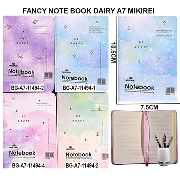 Note Book Diary A7