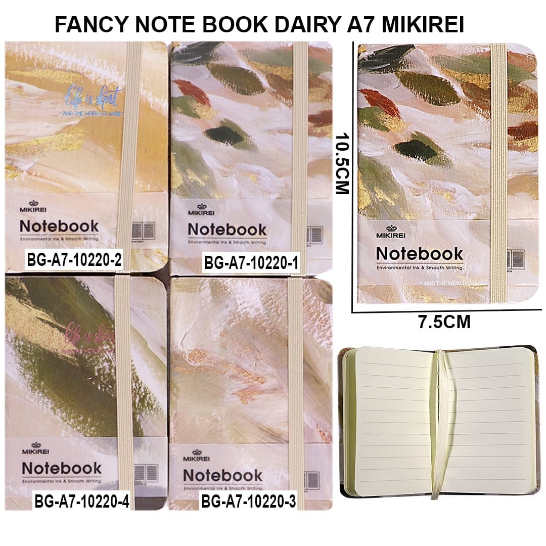 Ravrai Craft - Mumbai Branch NOTE BOOK DIARY A7 Note Book Diary A7