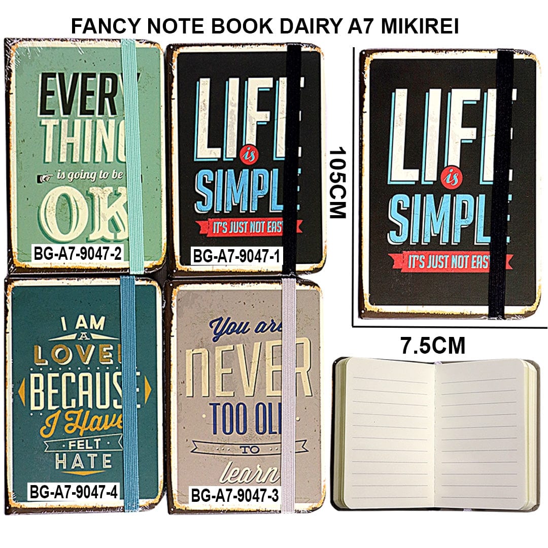 Ravrai Craft - Mumbai Branch Notebooks Notebook Dairy A7