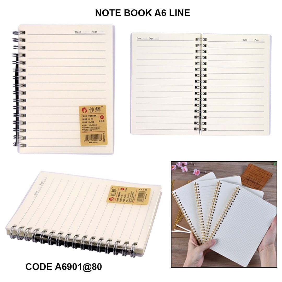 Ravrai Craft - Mumbai Branch Notebooks & Notepads A6 Note Book (Line)