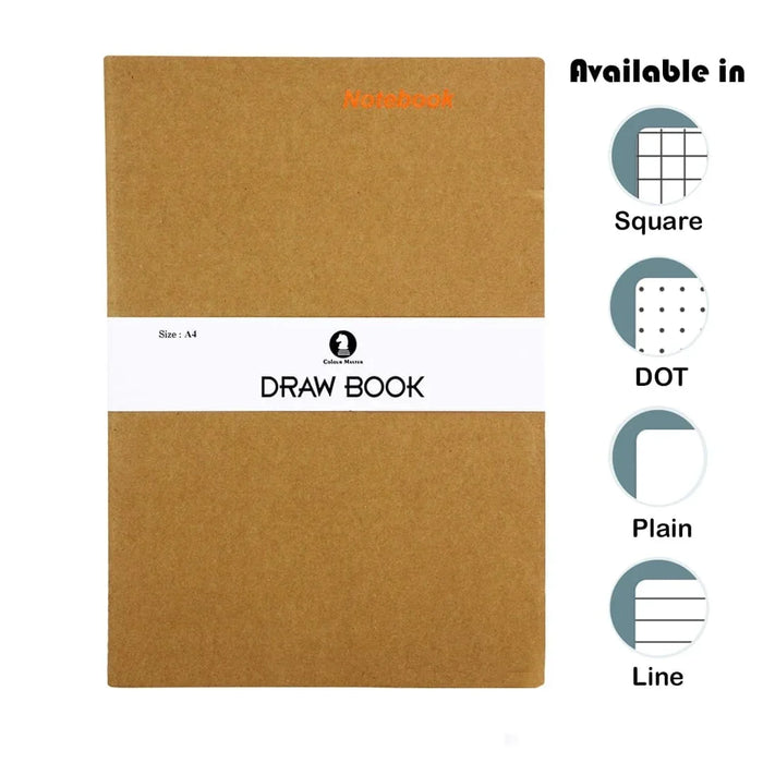 Big dot grid a4 book