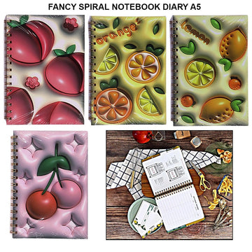 Ravrai Craft - Mumbai Branch Notebooks & Notepads Spiral Notebook Diary A5