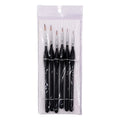 Fine Liner Brush Set 6Pcs