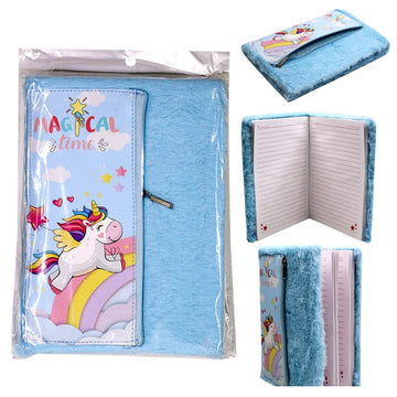 Note Book Diary Fancy Feer With Pouch A5