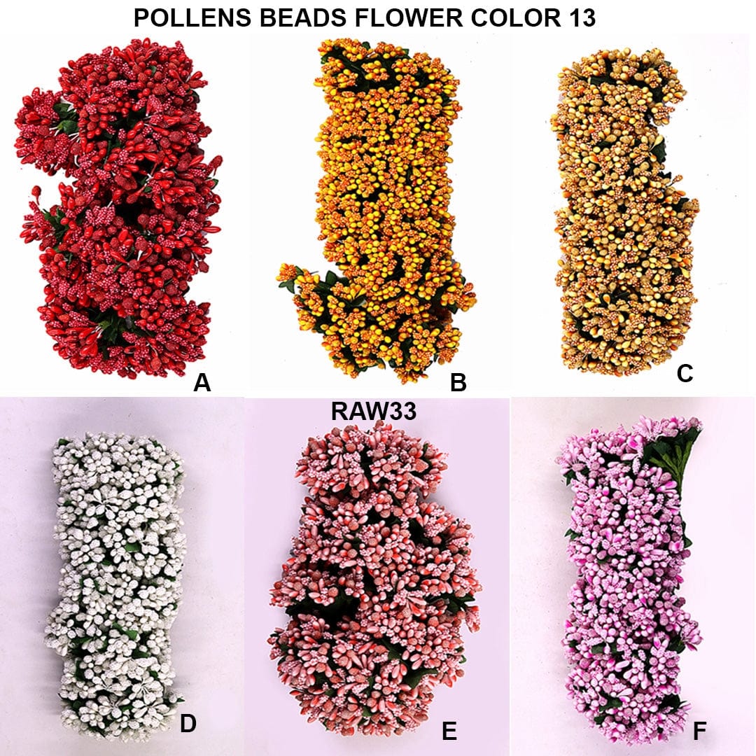 Ravrai Craft - Mumbai Branch pollen beads flower pollens beads color