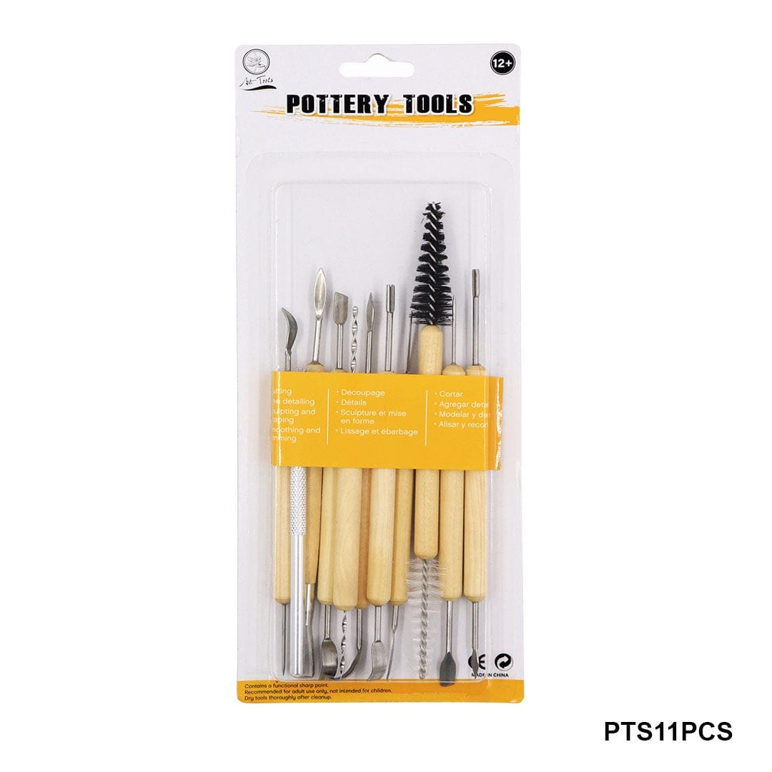 Ravrai Craft - Mumbai Branch POTTERY TOOLS SET 11PCS pottery tools set 11pcs