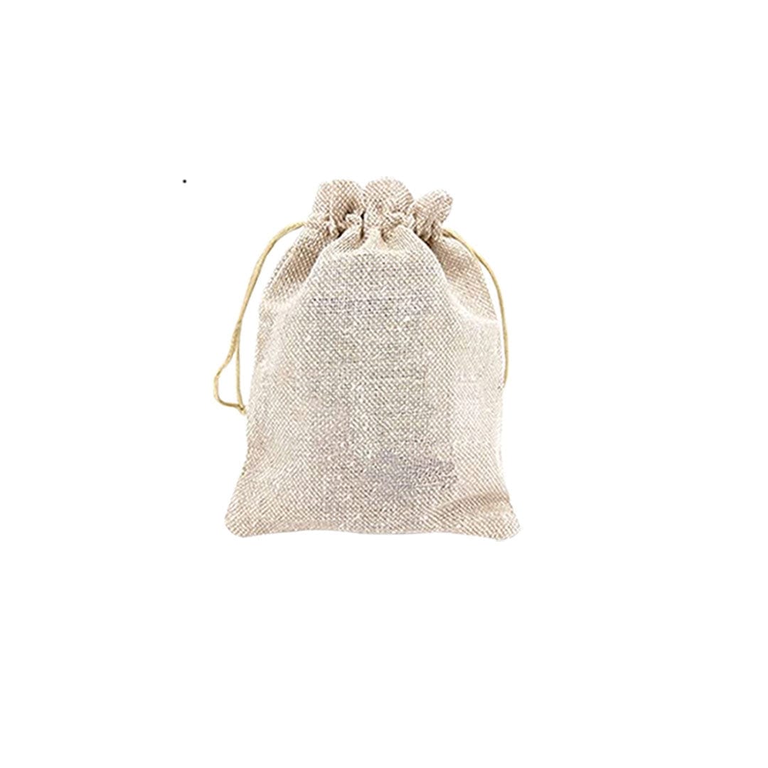 Ravrai Craft - Mumbai Branch pouch Jute Potli 6.5X9.5Inch