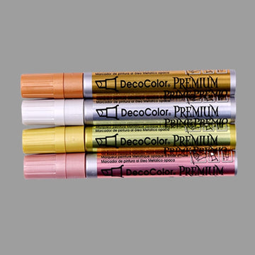 DecoColor Premium Chisel Paint Marker, Gold