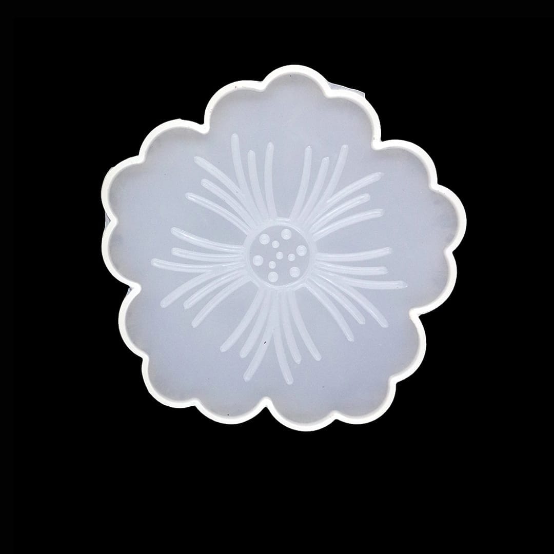 Ravrai Craft - Mumbai Branch Resin Art & Supplies Flower Resin Mould (silicon 4inch)