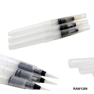 Ravrai Craft - Mumbai Branch Resin Art & Supplies Water brush pen 3pcs Cc