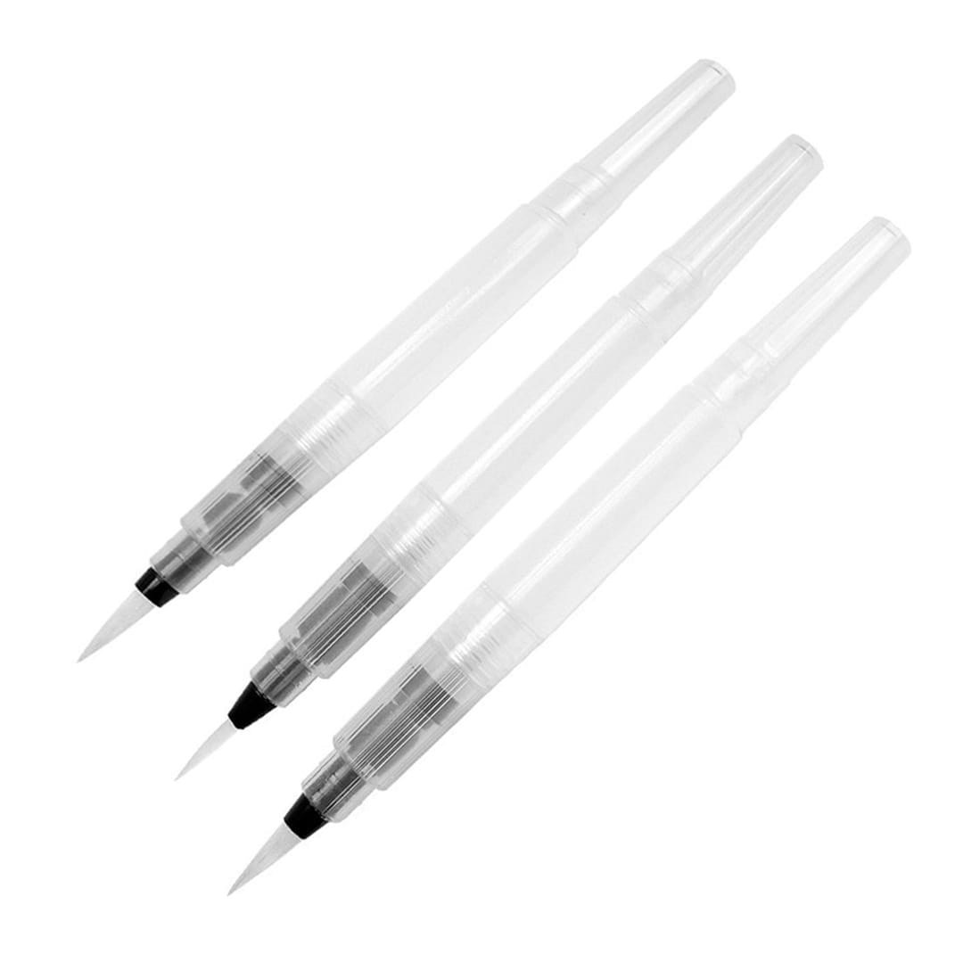 Ravrai Craft - Mumbai Branch Resin Art & Supplies WATER BRUSH PEN RAW61 Ms011 Cs001-S M L