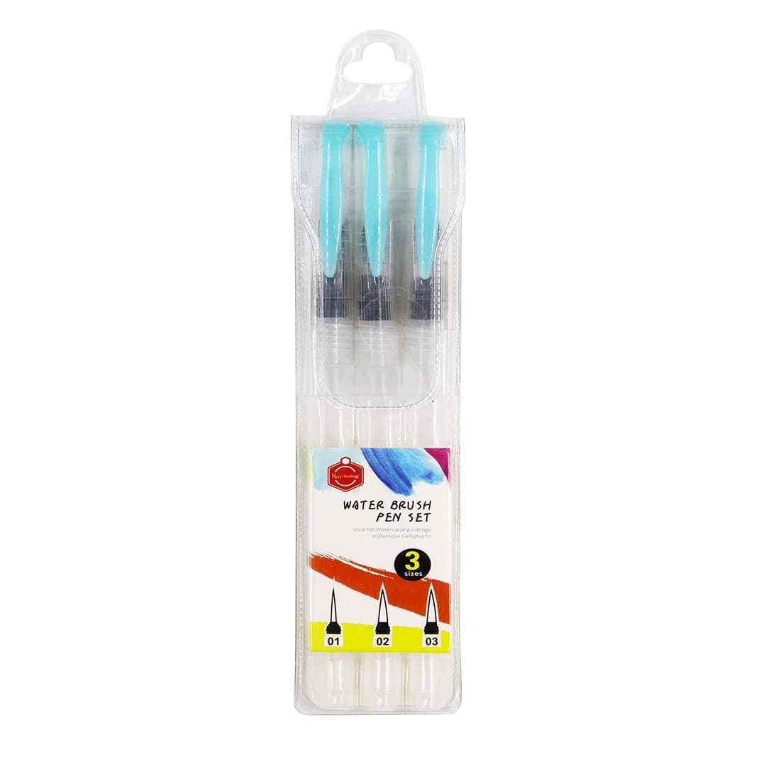 Ravrai Craft - Mumbai Branch Resin Art & Supplies Water brush pen set 3pcs