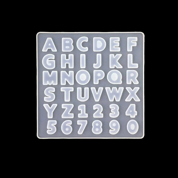 LetterCraft: Miniature Resin Silicone Mould Alphabet Set