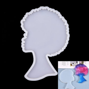 Ravrai Craft - Mumbai Branch Resin Mould Resin Silicone Mould Lady Face Raws-435