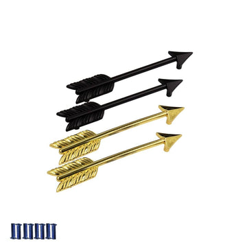 Ravrai Craft - Mumbai Branch Resin Supplies and others Arrow-Inspired Metal Resin Tray Handle