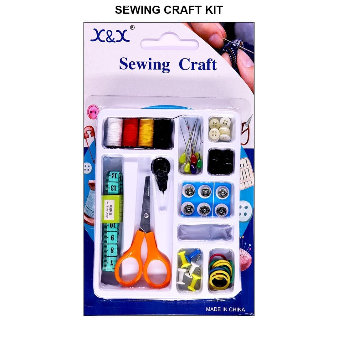 Ravrai Craft - Mumbai Branch Scissors & Pins Complete Sewing Craft Kit - Pack of 1
