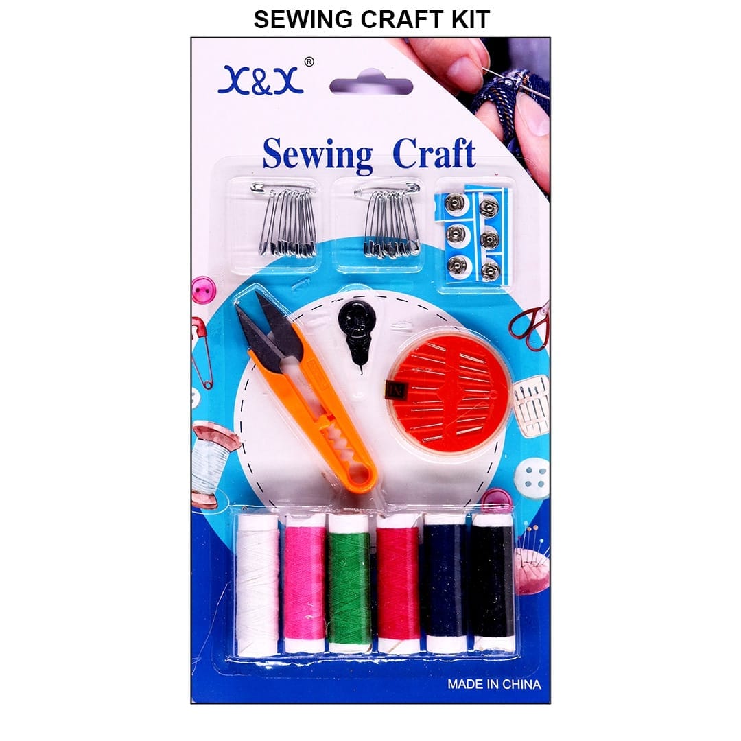Ravrai Craft - Mumbai Branch Scissors & Pins Essential Sewing Craft Kit - Pack of 1