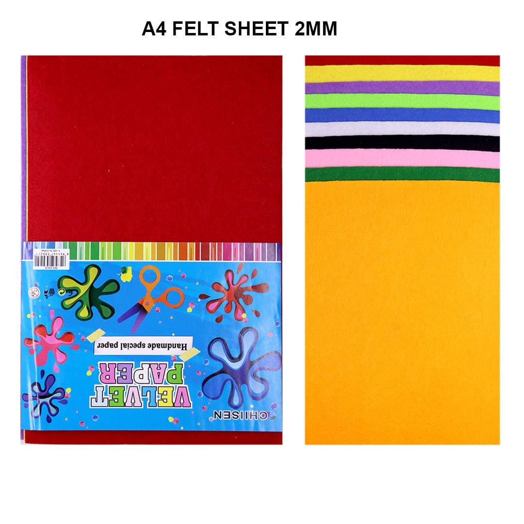 Ravrai Craft - Mumbai Branch Scrapbooking & Designed Papers A4 Felt Sheet 2Mm