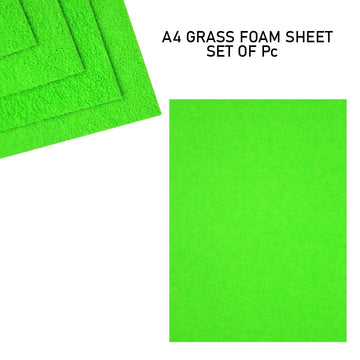 A4 Grass Foam Sheet Light Green