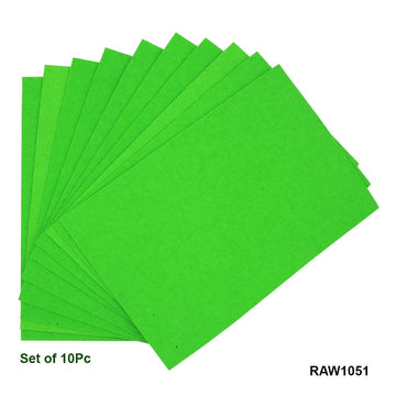 Ravrai Craft - Mumbai Branch Scrapbooking & Designed Papers Lush Green A4 Glass Foam Sheet - Versatile Crafting Material