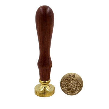 Wooden Handle Quality Brass Sealing Wax Stamps Hl07