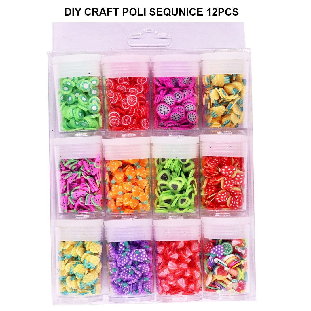 Ravrai Craft - Mumbai Branch Sequins Pole Sequins |For DIY Craft |12Pcs