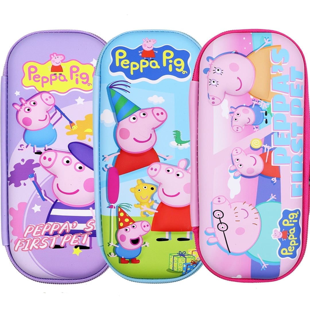 Ravrai Craft - Mumbai Branch Stationery Peppa Pig Pencil pouch