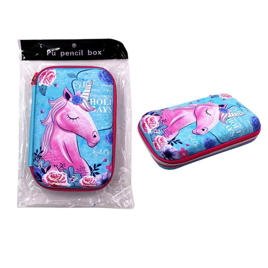 Ravrai Craft - Mumbai Branch Stationery Unicorn Pencil pouch