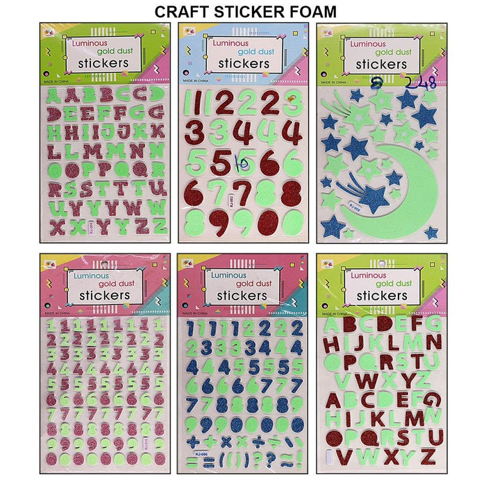 sticker foam