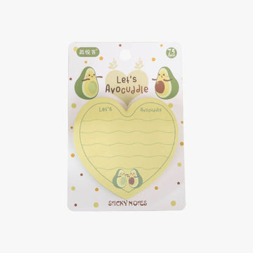 Cute Avocado edition Sticky Notes I To do list types I Journaling notes [1 piece]