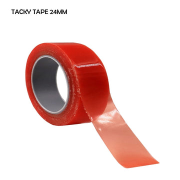 Big Role Tacky tape 24 mm | transparent two way tape extra strong | Made in India
