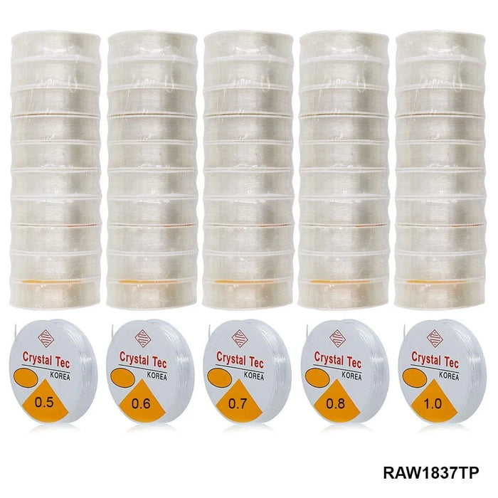 Wire roll crystal tec transparent