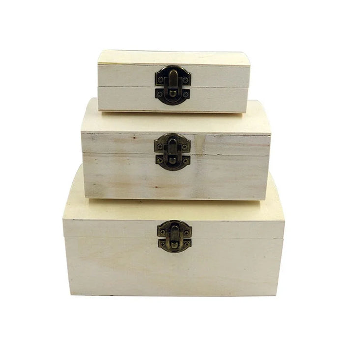 Wooden Box 3In1