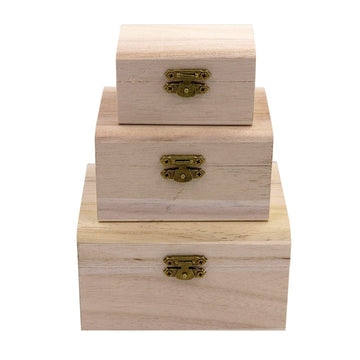 Wooden Box 3In1