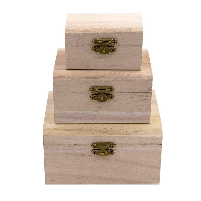 Wooden Box 3In1