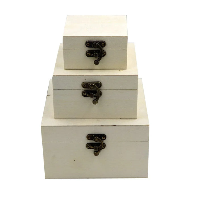 Wooden Box 3In1