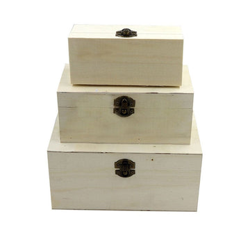 Wooden Box 3In1