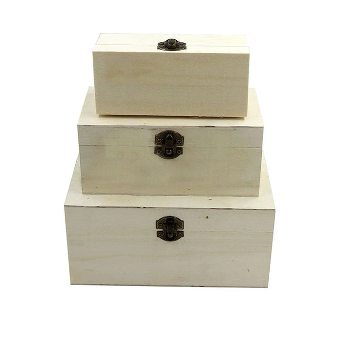 Wooden Box 3In1