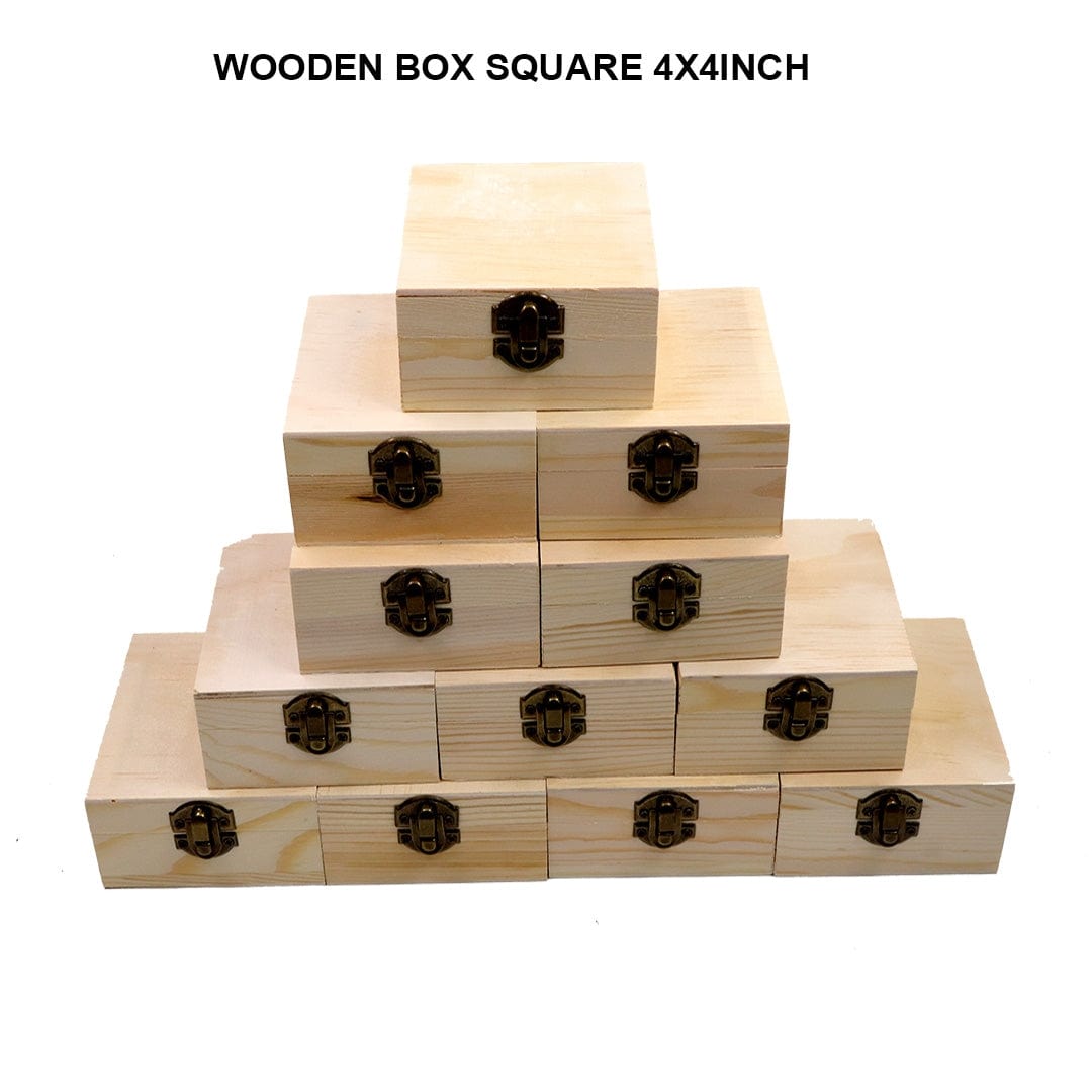 4x4 wooden clearance box