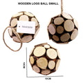 Ravrai Craft - Mumbai Branch wooden logs ball wooden logs ball small