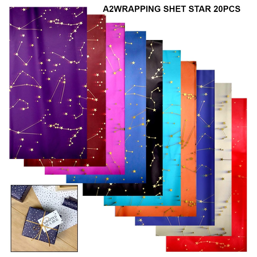 Ravrai Craft - Mumbai Branch Wrapping Paper Wrapping Sheet (A2,20Pcs)