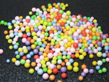 (BUY 1 GET 1 FREE) Mini Colorful Foam Ball - Soft and Playful Crafting Essential (Contain 1 Unit)