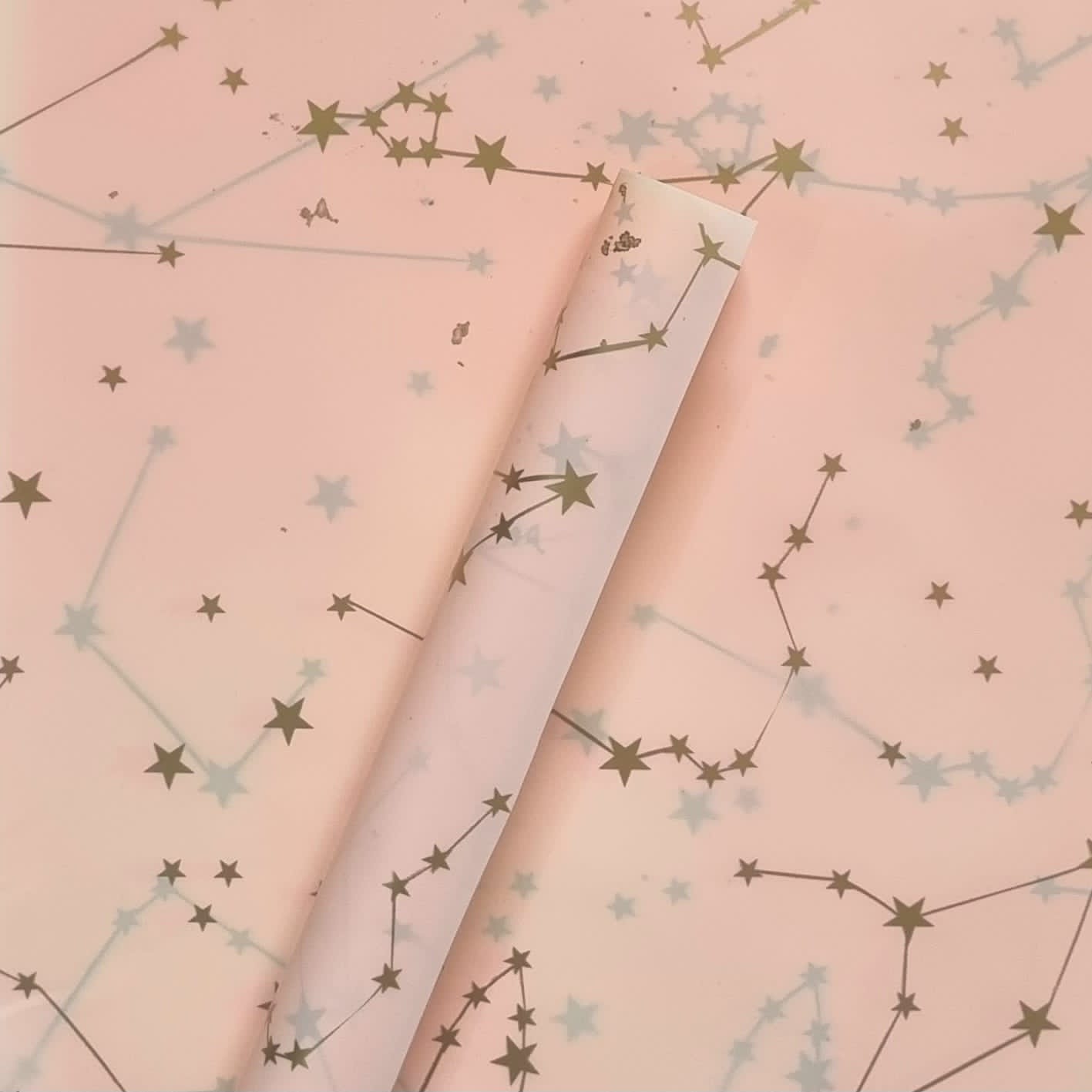Ravrai Craft Starry Sky Milky Way large Size Gift Wrapping Paper