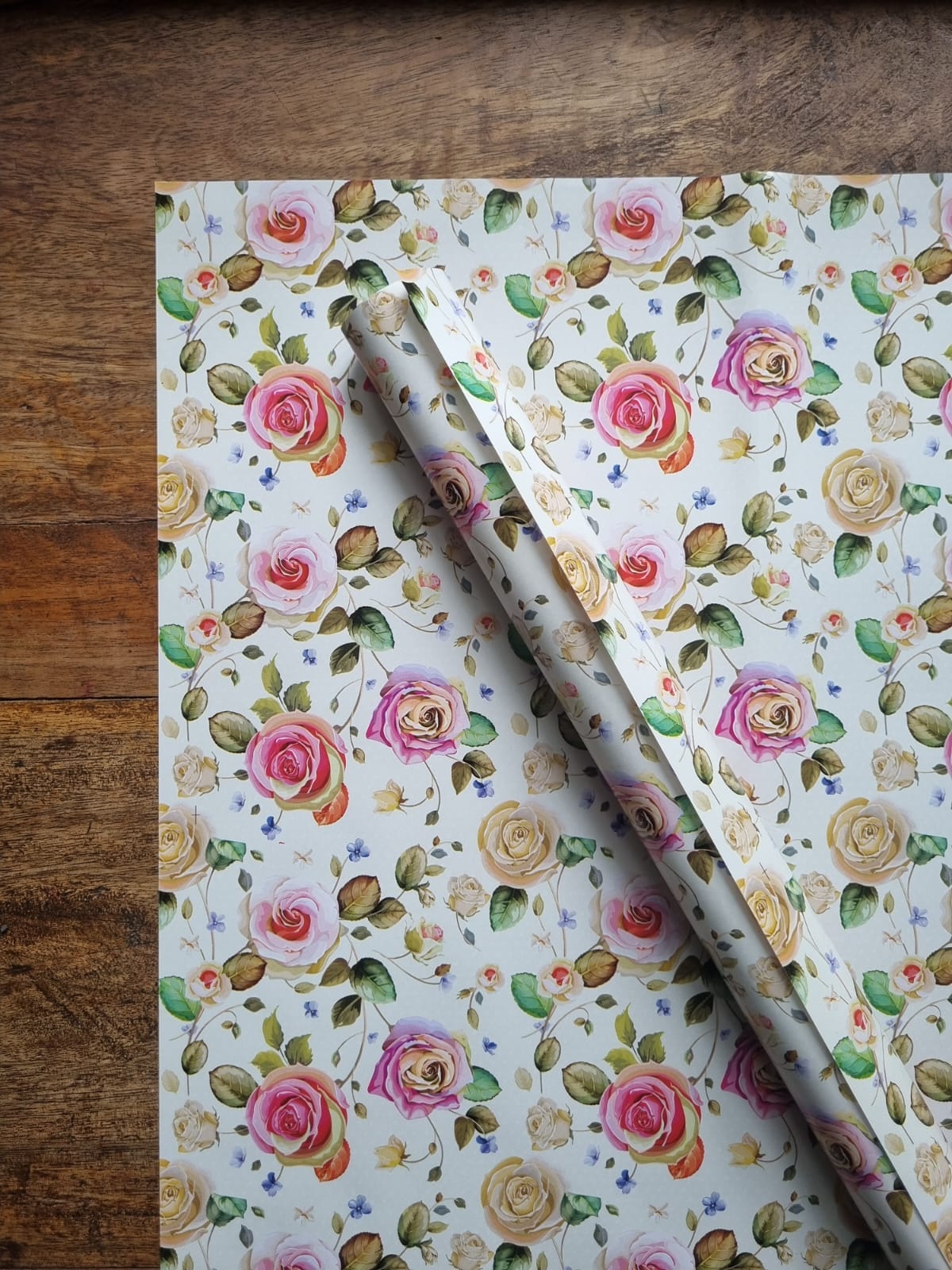 Ravrai Craft Wrapping Paper Floral Gift Wrapping Paper Pack of 1