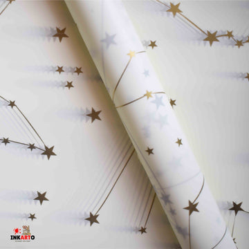 Ravrai Craft Wrapping Paper Starry Sky Milky Way large Size Gift Wrapping Paper