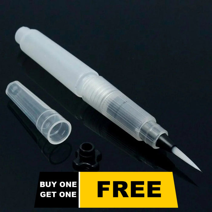 (Buy 1 Get 1 Free) Refillable brush pens (Contain 1 Unit Brush pens)