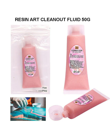 Resin Art Cleanout Fluid  50G Rawrp-012