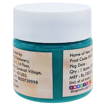 jags-mumbai Resin Pigment Resin Art Pigments 20ML AquaMarine Pastel RAP222