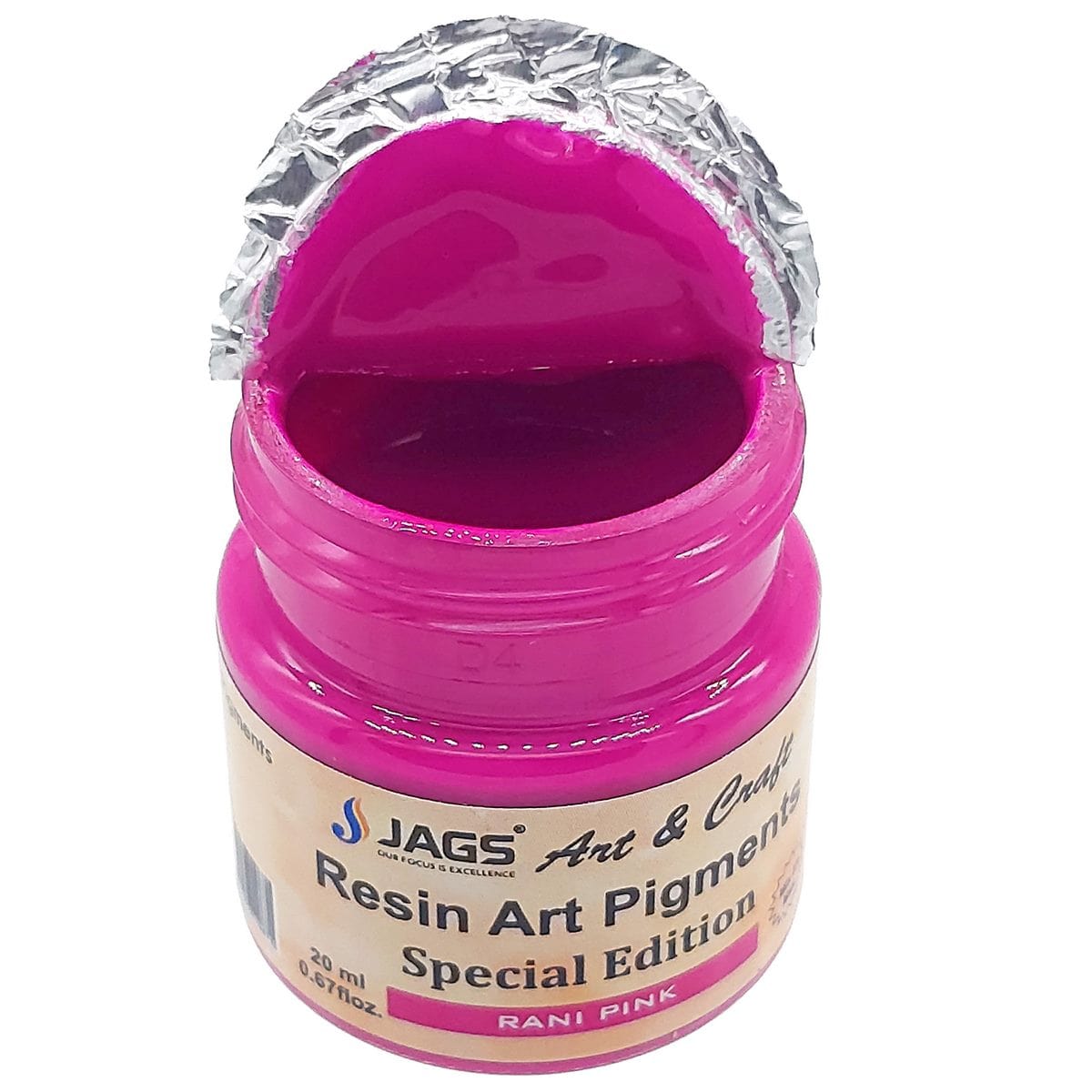 jags-mumbai Resin Pigment Resin Art Pigments 20ML - Create Stunning Art with Rani Pink Pigment RAP200